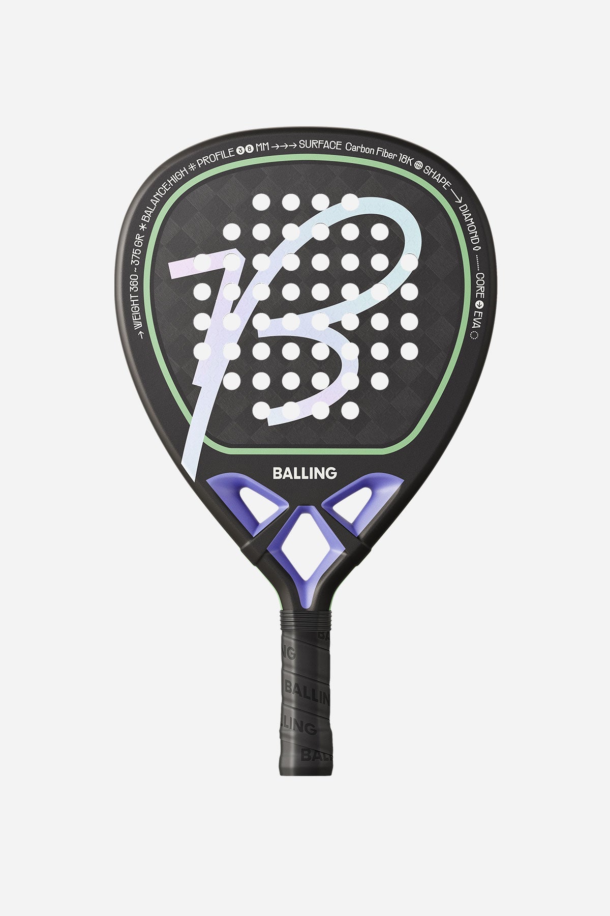 Pala de Padel Mosaic Diamond 18K